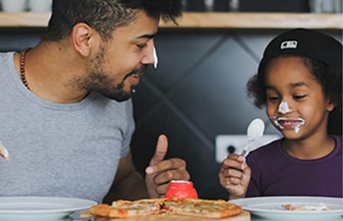 Sharing a Meal Together image